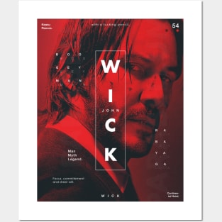 John Wick tribute poster Posters and Art